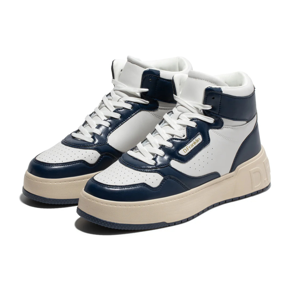 Zapatillas Altas Abotinadas de Hombre High Court Basic Navy / Navy D.Franklin