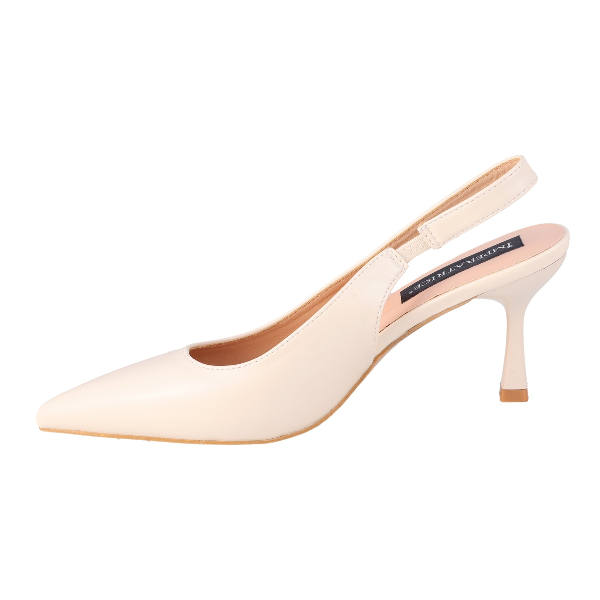 Decolletè in simil pelle tacco 7 cm