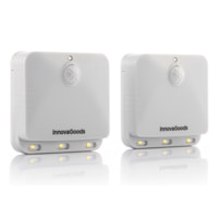 Pacchetto di 2 LED con sensore di movimento - bianco - 6,7x2,6x6,3 cm