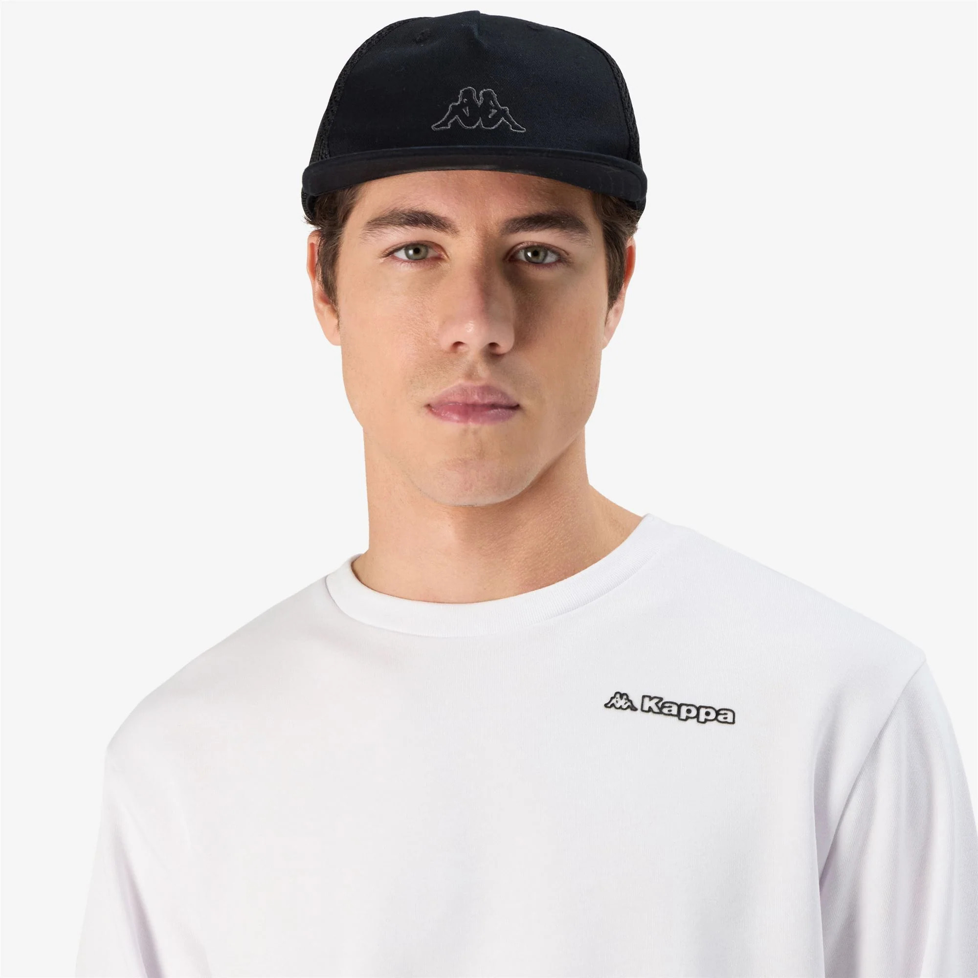 Kappa - Cappelli Uomo Nero - Logo Korpo Kapri