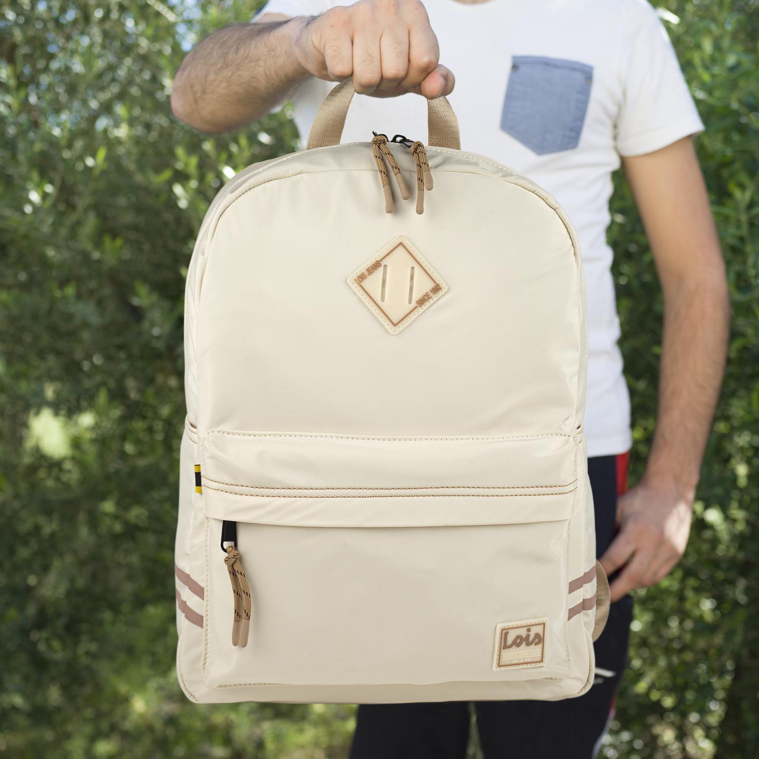 Mochila Casual/Ocio Lois Howson Beige