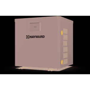 Piscine bois rectangle " Aruba 140 "- 5.00 x 3.00 x 1.38 m + Pompe à chaleur  3.5 kw/h - Hayward - "Micro" - Noir