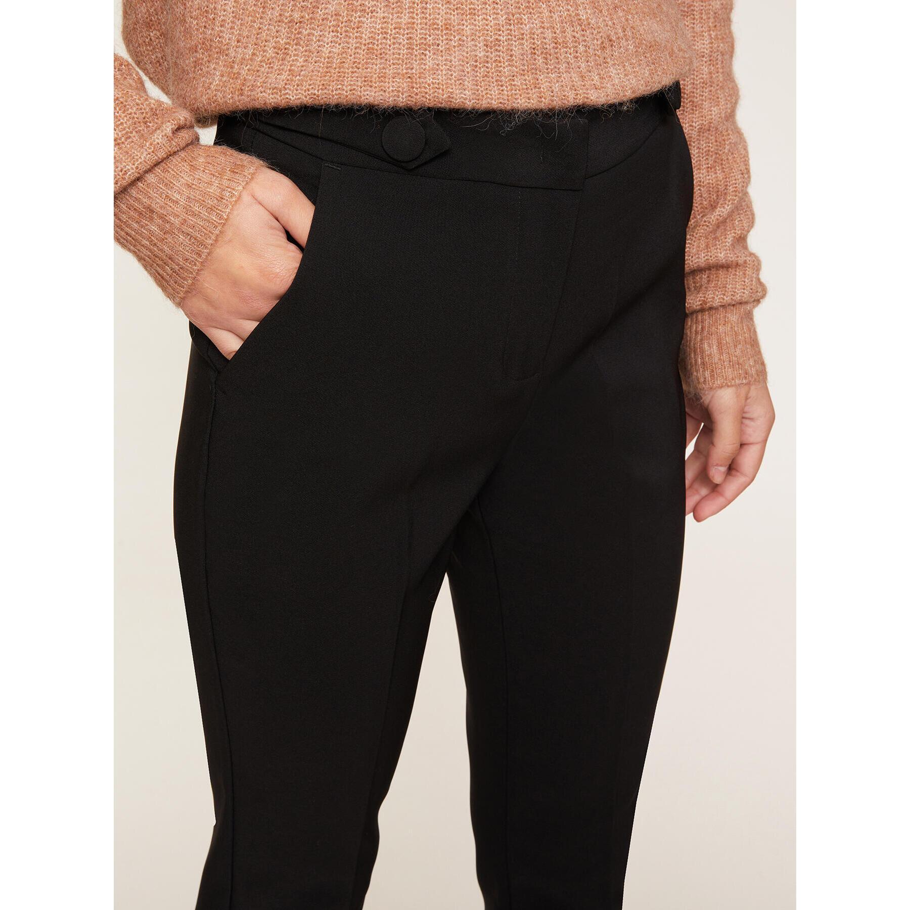 Motivi - Pantalones skinny formales - Negro