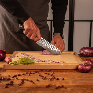 Cuchillo Santoku 160 mm - Colección Hashi Tsuchime