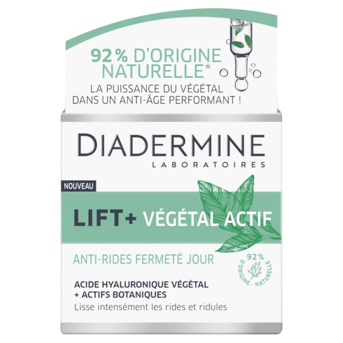 Pack de 2 - Diadermine - Lift+ - Végétal Actif - Crème de Jour Anti-Rides Fermeté - 50 ml