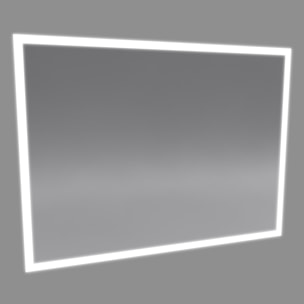 Miroir salle de bain LED auto-éclairant FRAME 60x80cm