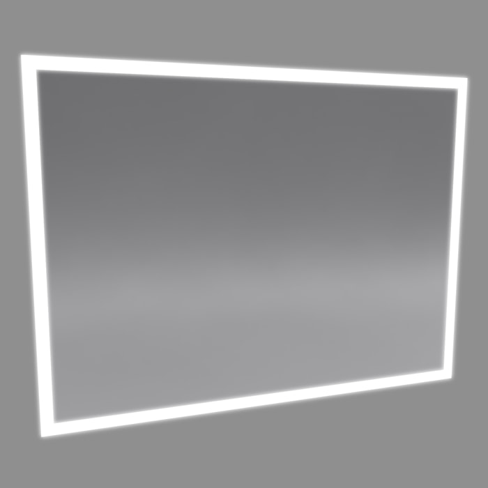 Miroir salle de bain LED auto-éclairant FRAME 60x80cm