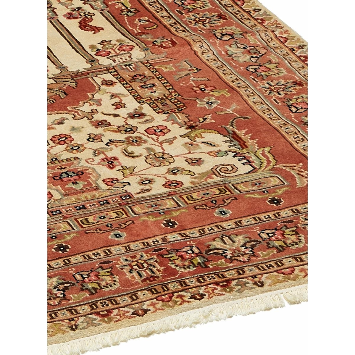 Authentique Tapis d'Orient fait main en soie HIDO