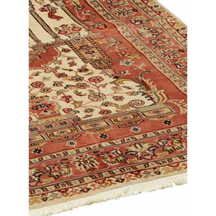 Authentique Tapis d'Orient fait main en soie HIDO