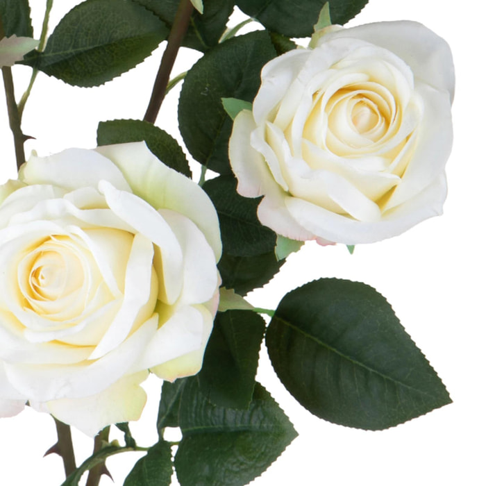 Rosa - Pezzi 4 - 25X88X25cm - Colore Bianco - Bianchi Dino -