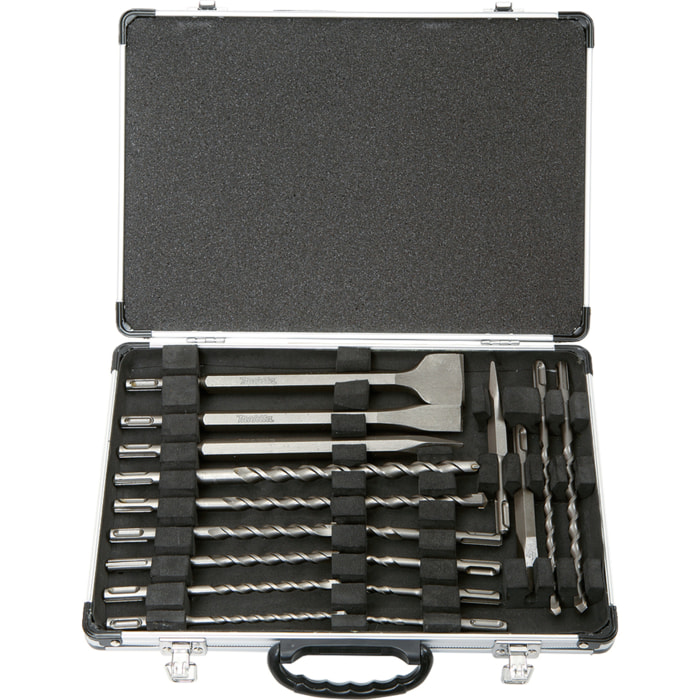 Coffret 17 pièces forets pic burin SDS-PLUS - MAKITA - D-42444