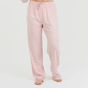 Pigiama lungo da donna soft embera