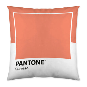 Pantone - Funda de Cojín Estampado - Con Cremallera - Sin relleno - 100% Algodón - Wide C