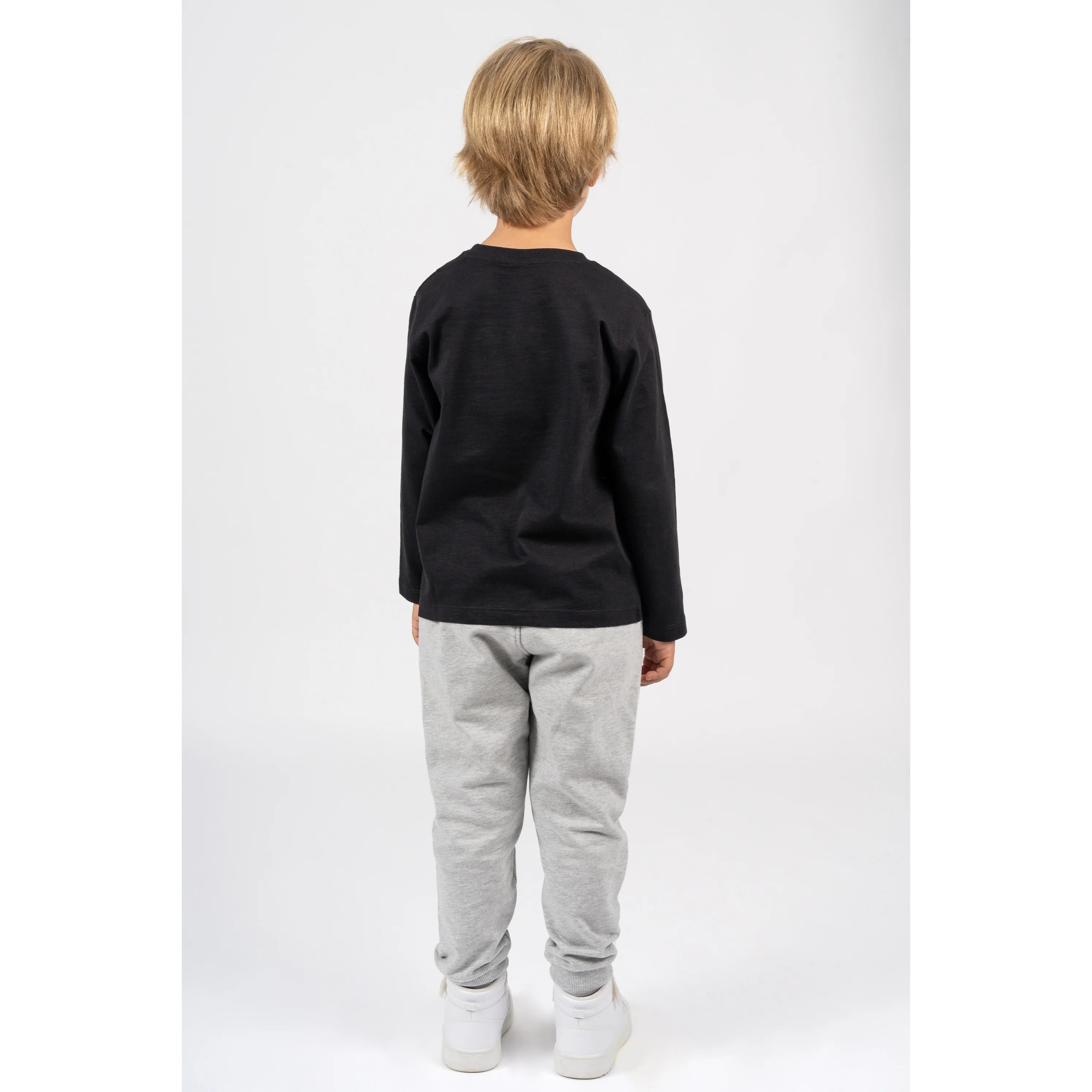 Pantaloni Bambino Grigio Sport