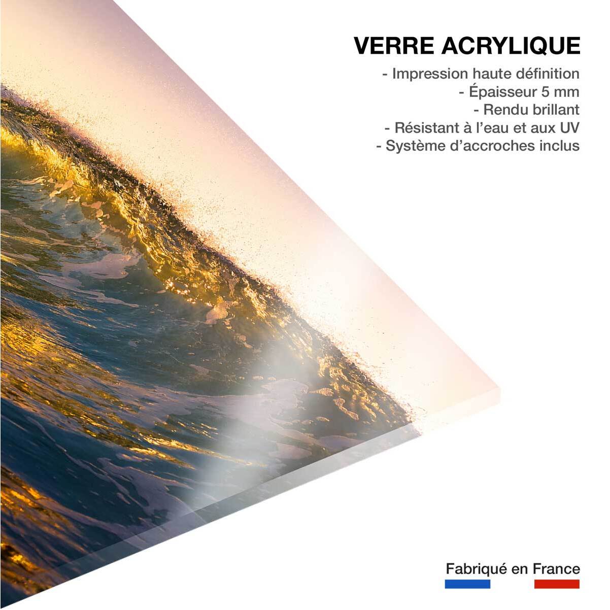 Tableau jolie coucher de soleil Tableau plexiglas