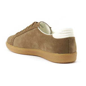 Sneaker British Passport Marrone