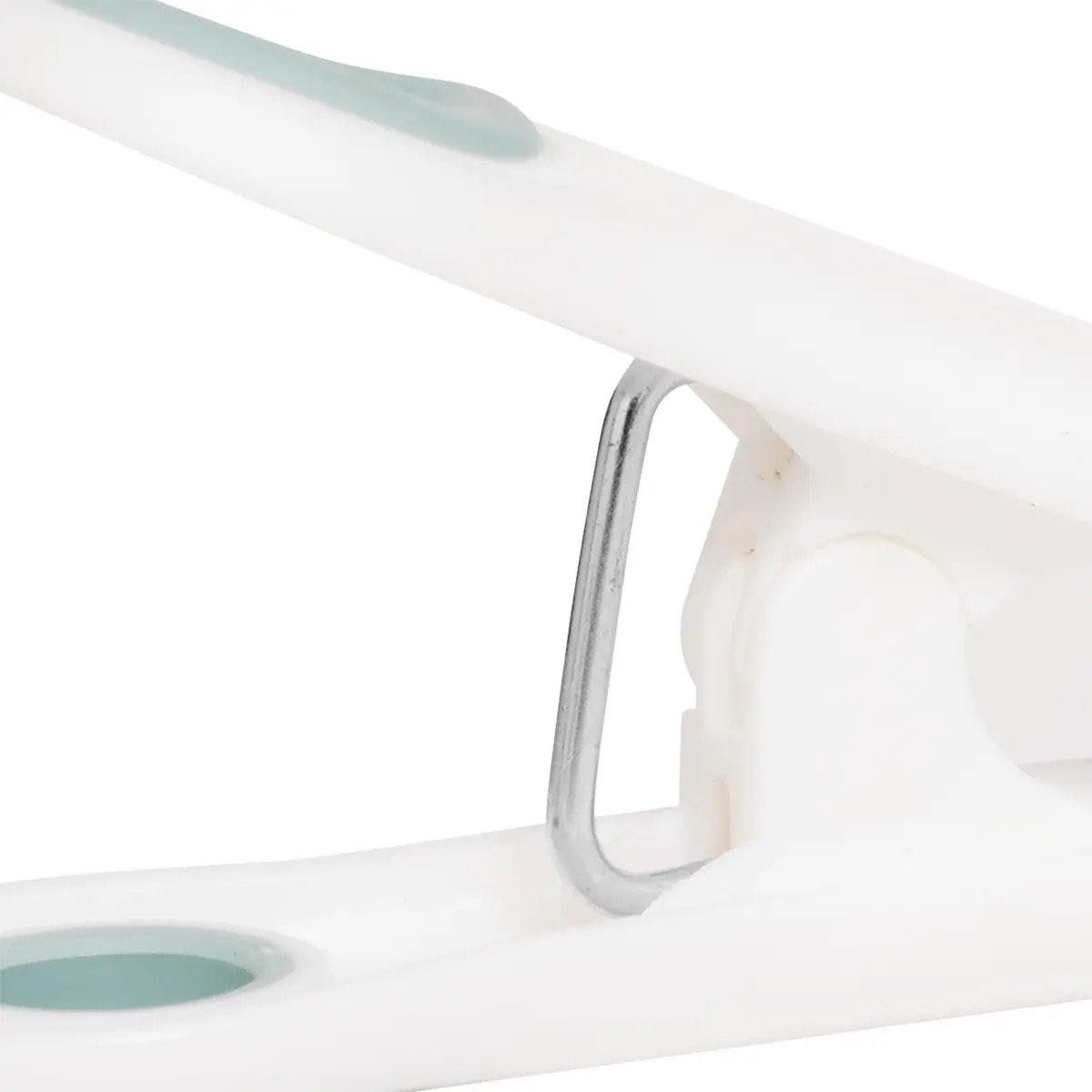 24 pinces à linge blanc