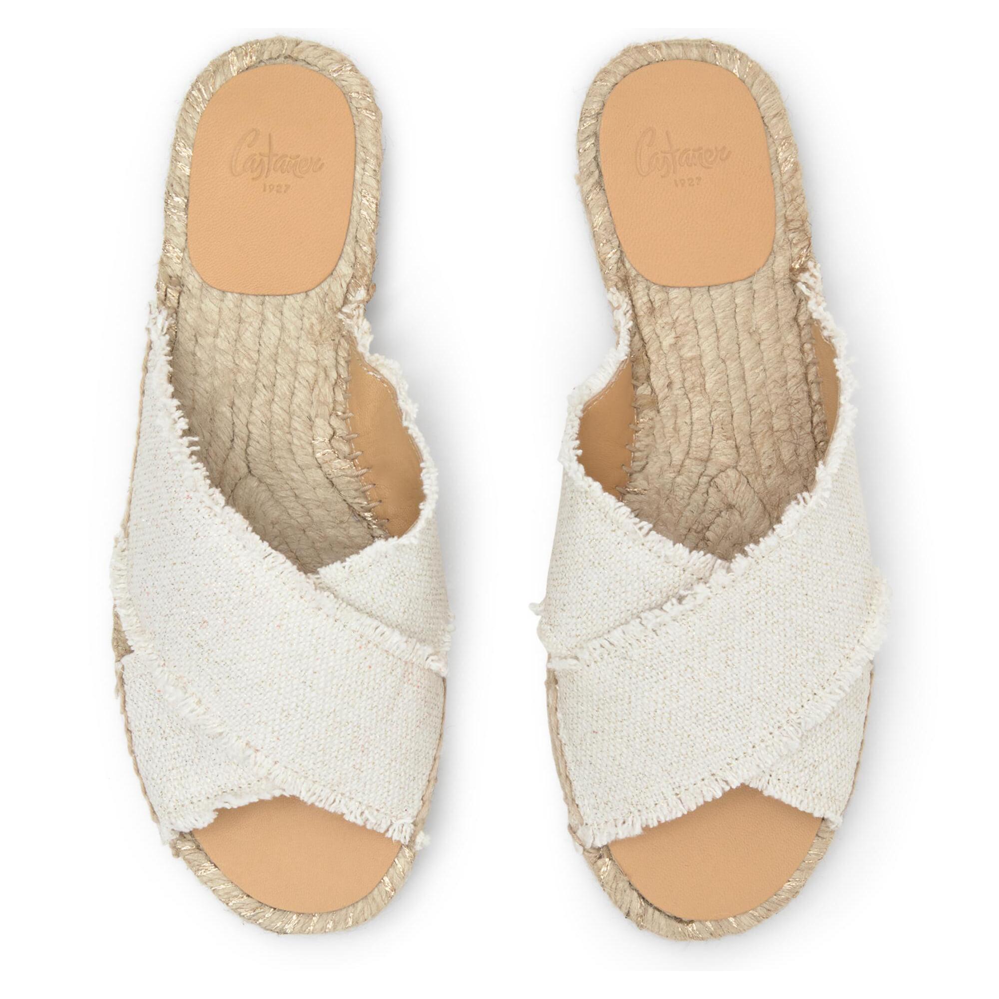 Sandalia plana slip-on Palmera 2cm