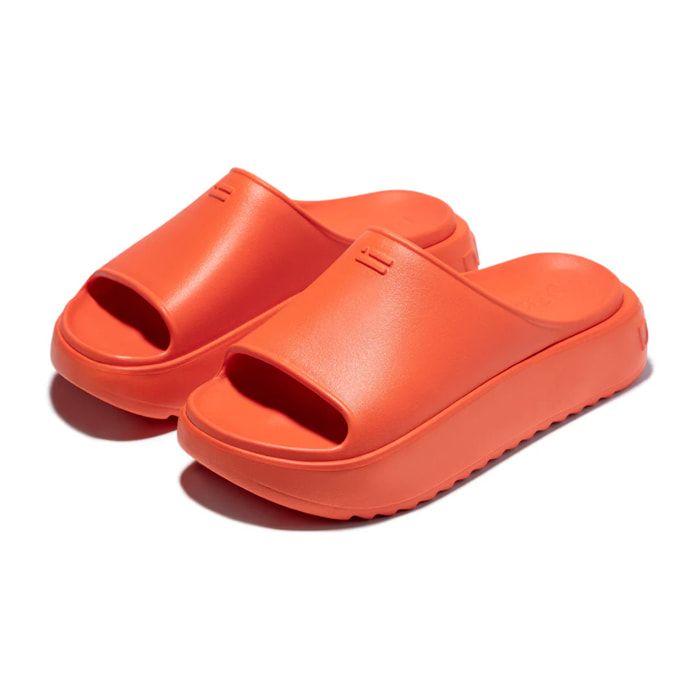 Sandalias Mujer Estilo Pala Sonax Slide Naranja D.Franklin