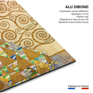 Tableau célèbre Klimt Expectation Tableau alu Dibond