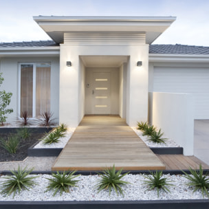 Forlight REX Aplique Exterior LED con Haz de Luz Modulable IP54 5,2W 3000K 244Lm Gris Urbano