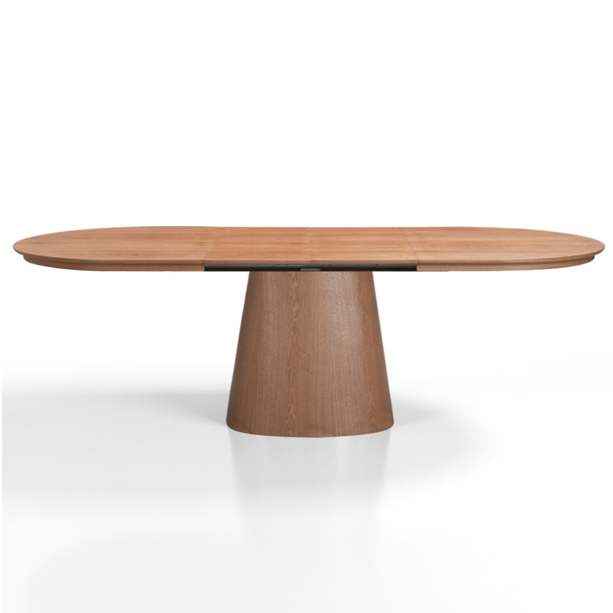 Table à manger extensible Tomasucci RAUMA, en MDF finition chêne, 160/200/240 × 100 × 75,5 cm