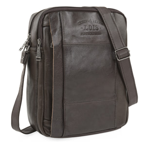 Bandolera Hombre Piel/Pu Lois Steens Marron