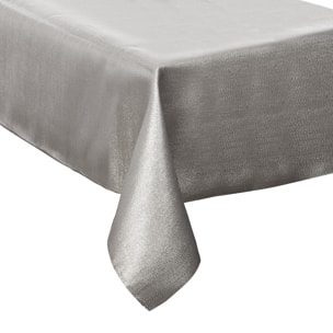 Nappe rectangulaire à paillettes - Argent
