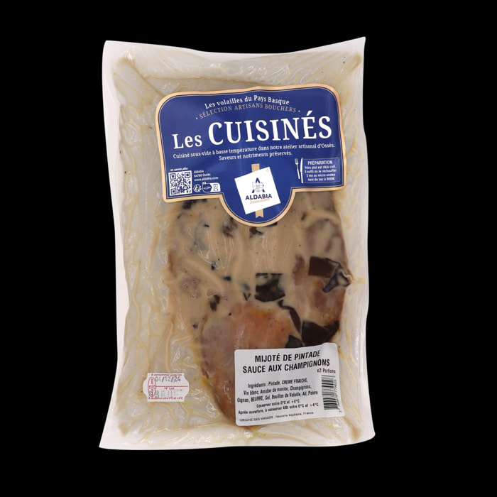 Pintade Sauce au Foie Gras*** - 1,5kg - France