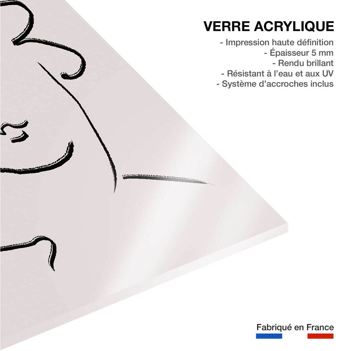 Tableau Simple Ligne No2 Tableau plexiglas