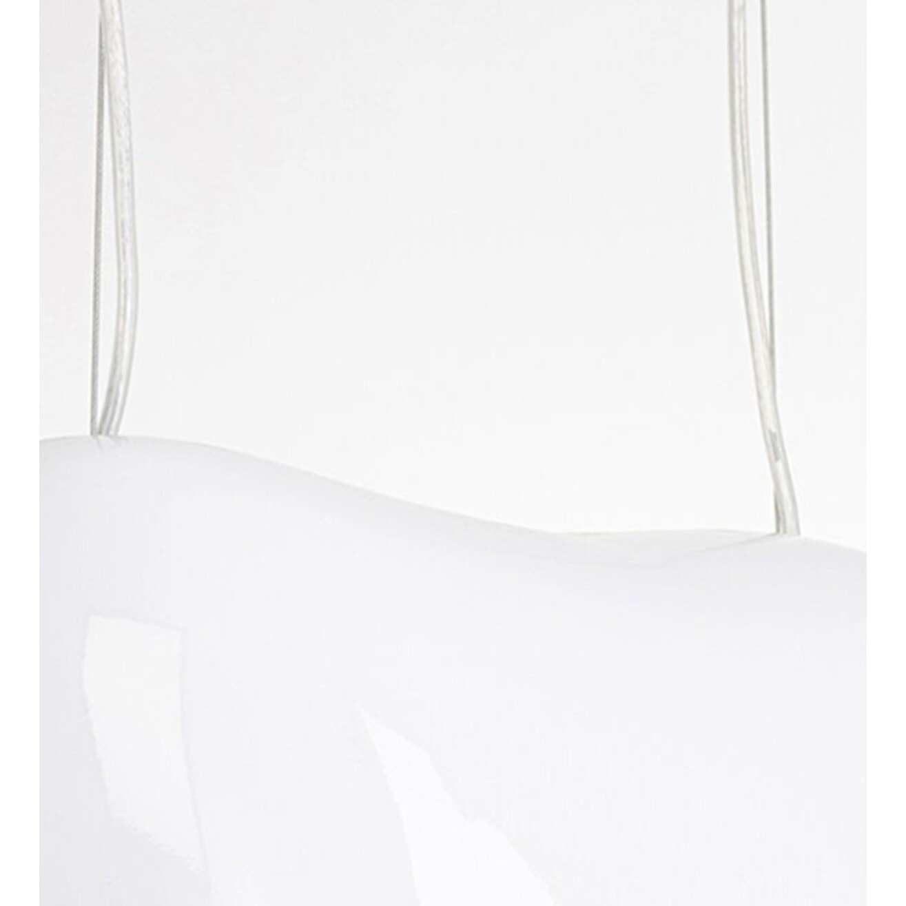 Suspension Cloud Beam Double 50cm blanche Kare Design