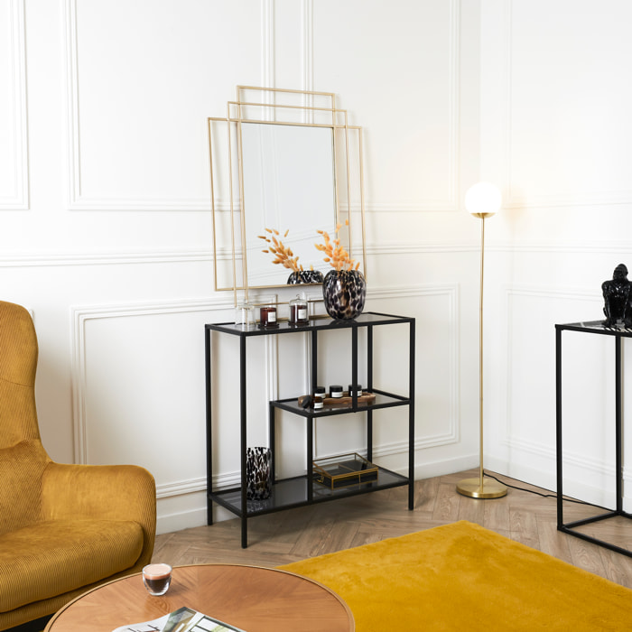 Etagere Edison Verre 80x30x79.5cm