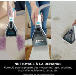 Détergent SHARK pour détacheur / shampouineuse Shark - 2 solutions combinées 473 ml et 946 ml
