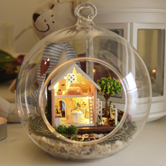 Modello in miniatura 3D pandora magic garden 12x12x12 cm.