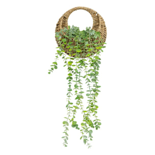 Plante artificielle suspendue Zea H70cm