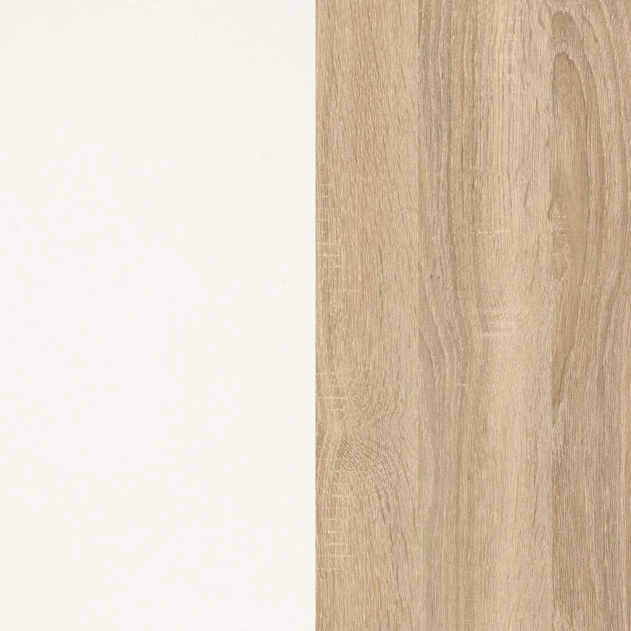 Salón Vinter Leds Blanco - Roble