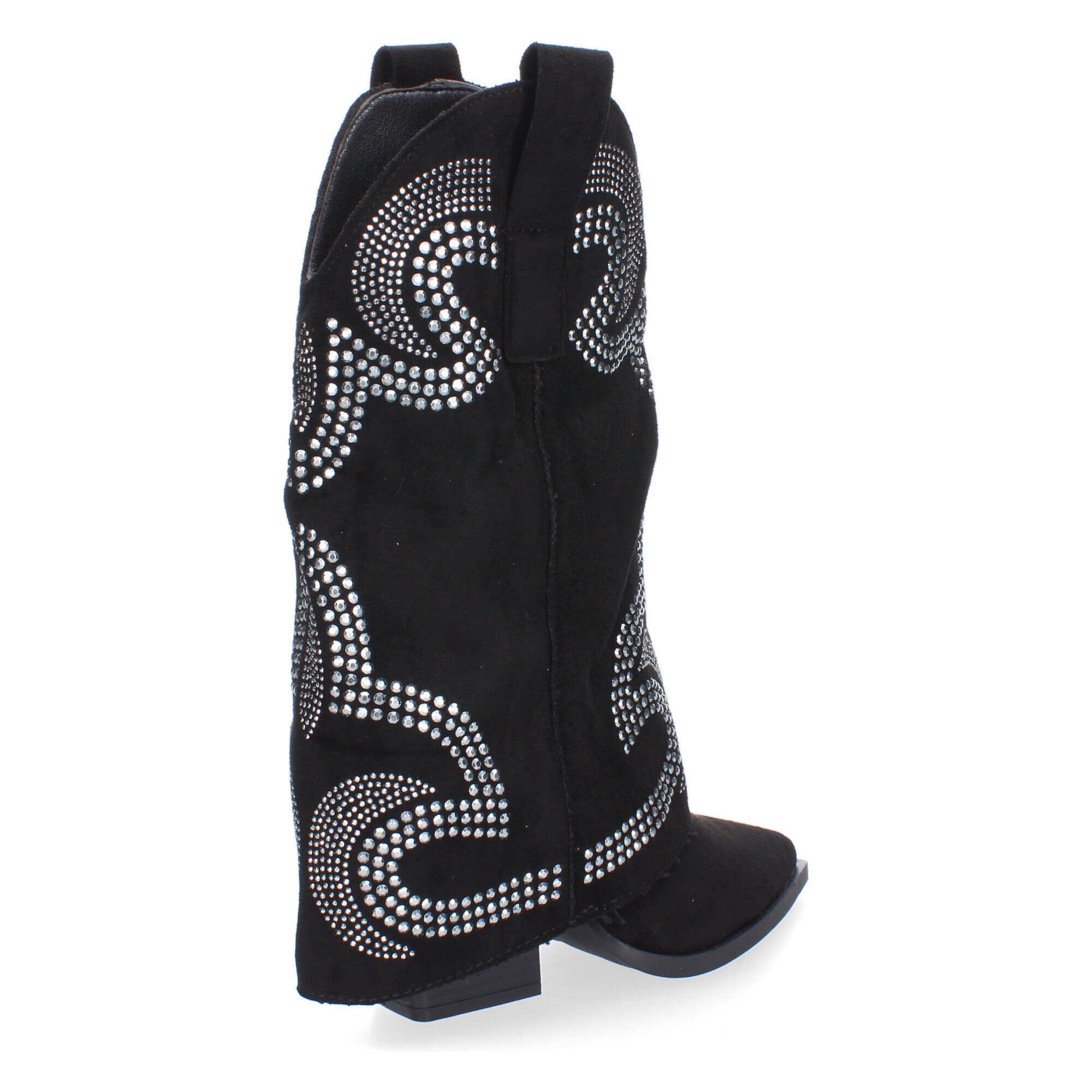 Botines de Tacón para Mujer, Estilo Cowboy Polaina, Comodas y Elegantes