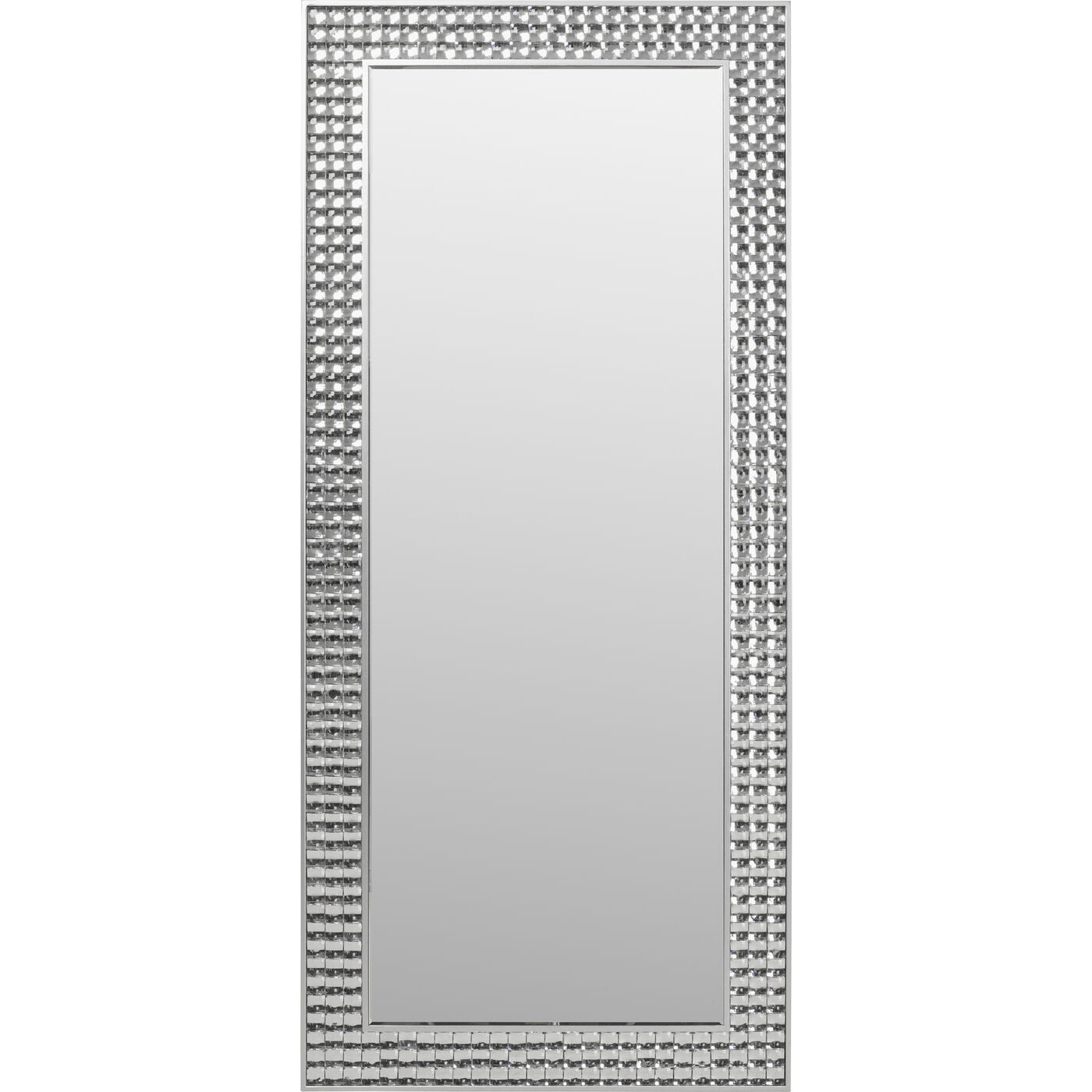 Miroir Crystals argenté Kare Design