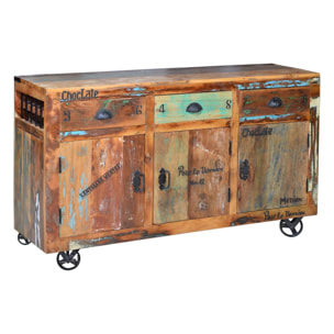 Aparador - Madera reciclada - 160x40x86cm