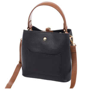 Bernate Borsa a mano Donna. Vera pelle Dollaro.