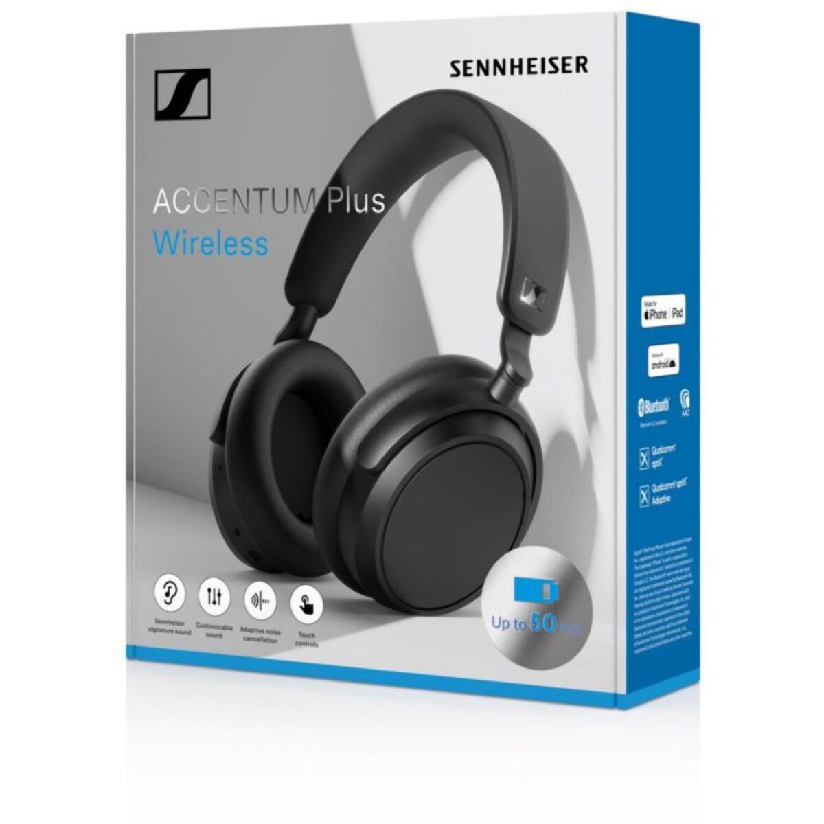 Casque SENNHEISER Accentum Plus Wireless Noir