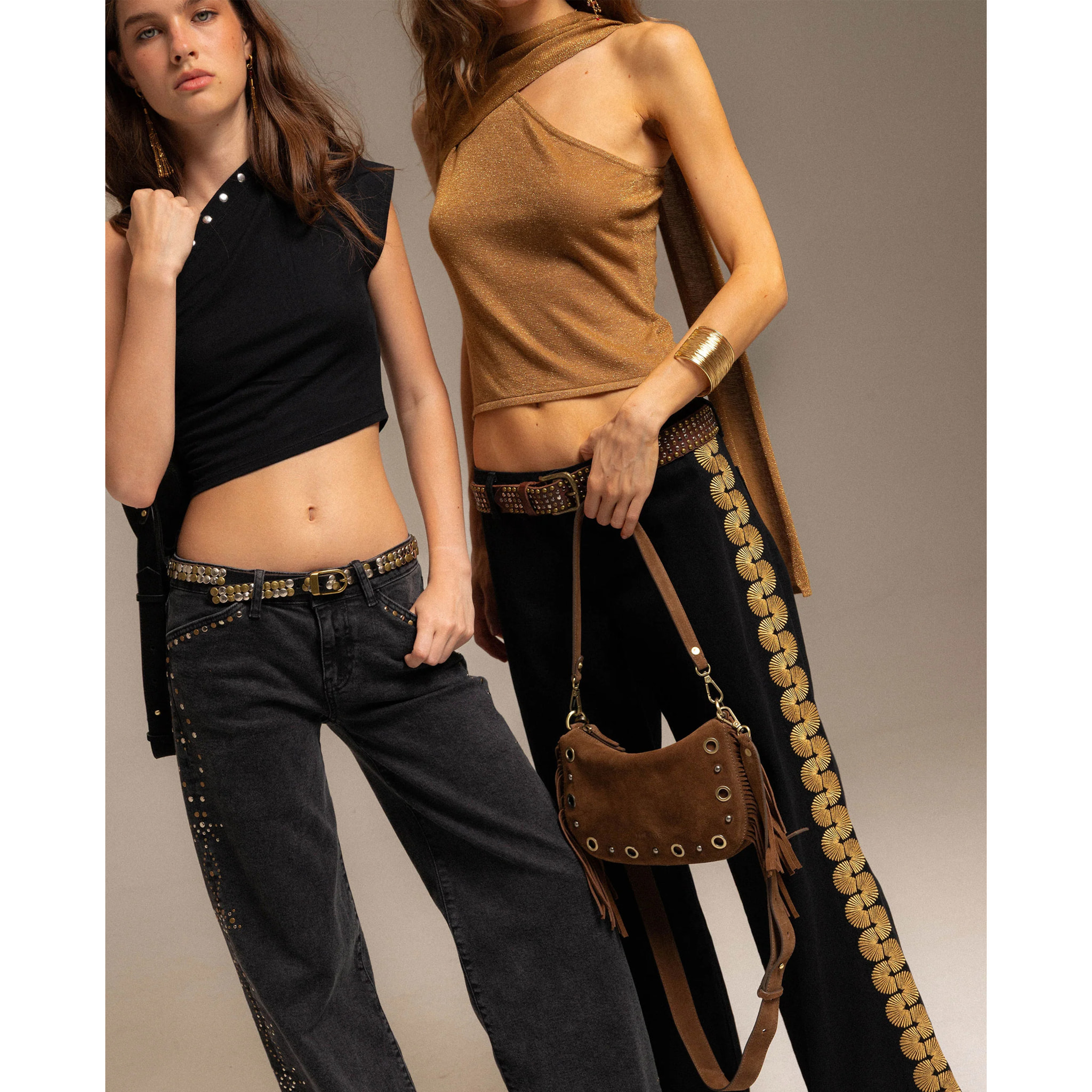 Cinturón de mujer cadena