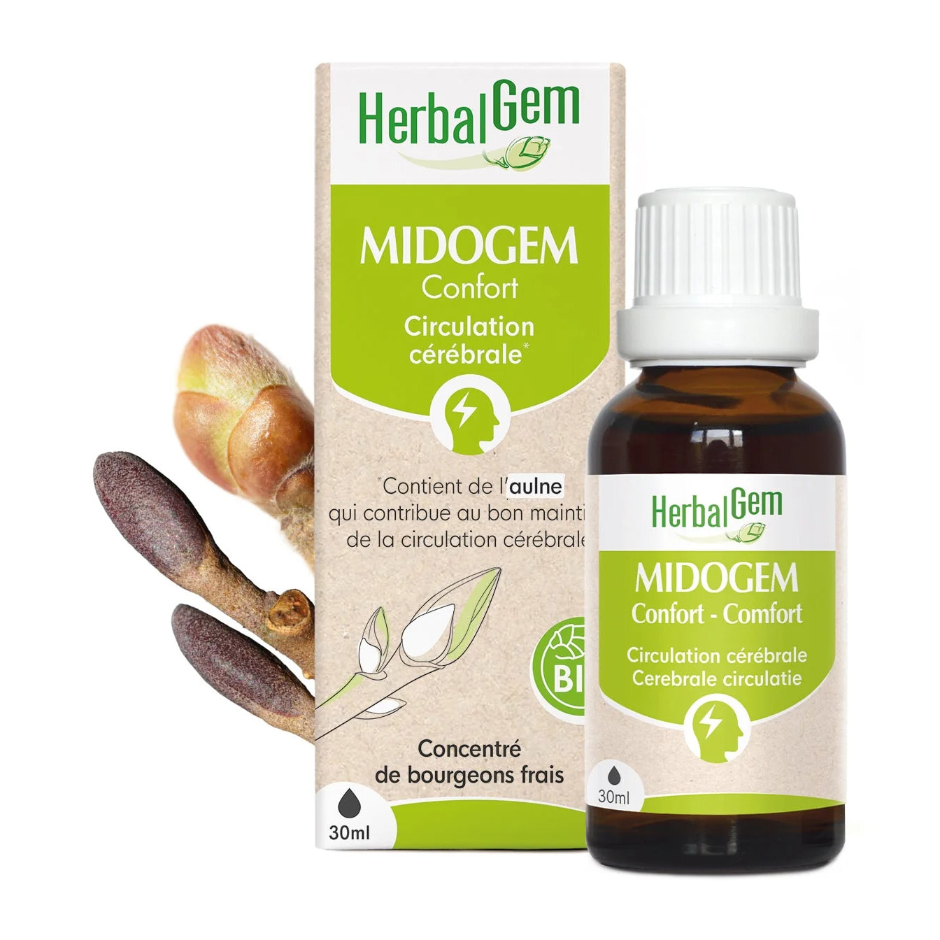 Herbalgem- MIDOGEM CONFORT - Bio - 30 ml
