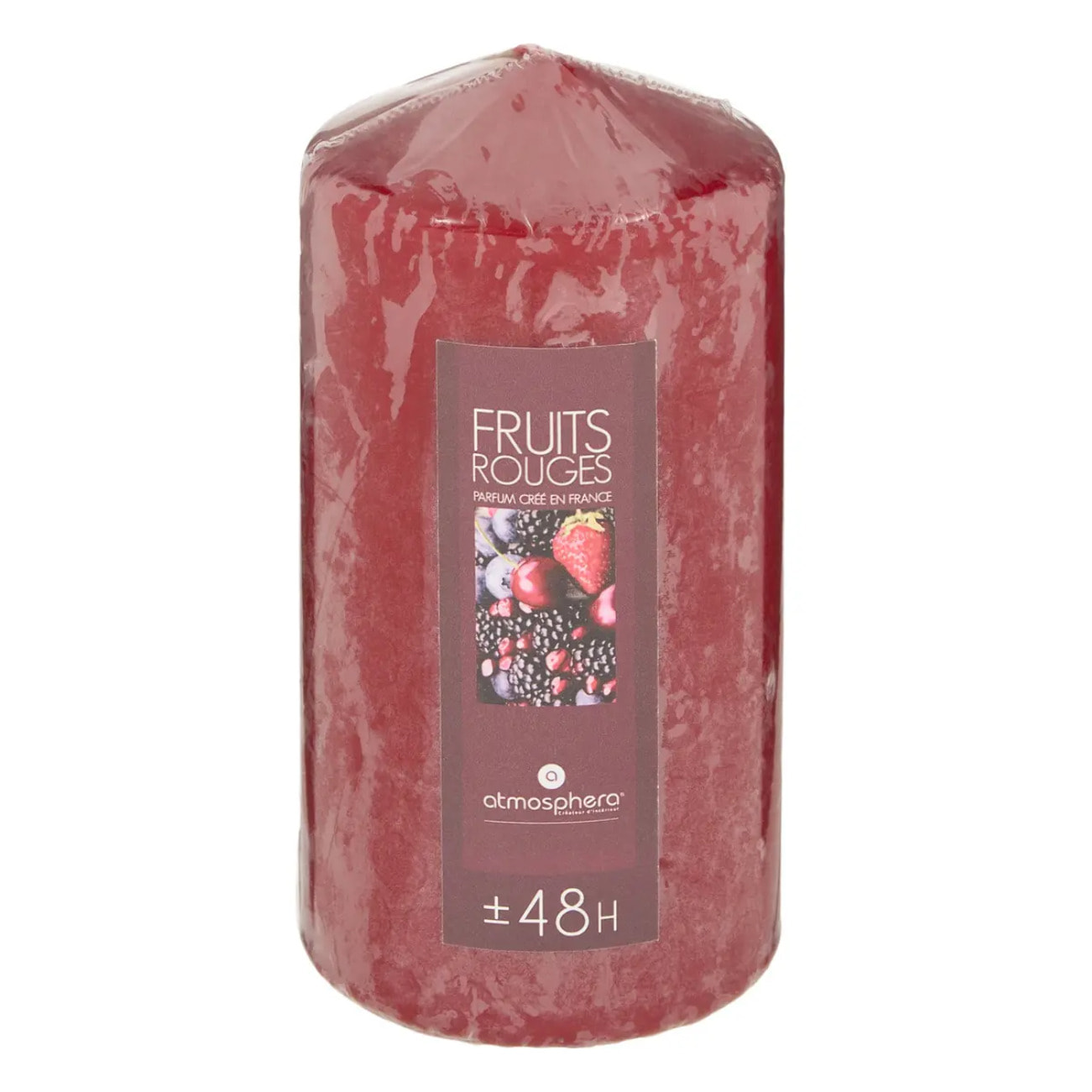 Bougie parfumée "Nina" fruits rouges 400g