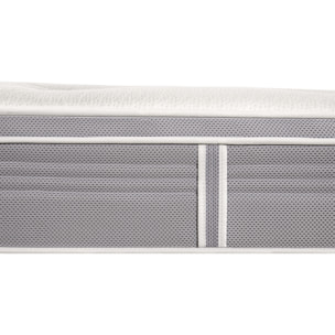 Matelas LE VISIONNAIRE 200x200, ressort ensachés, ferme, H27