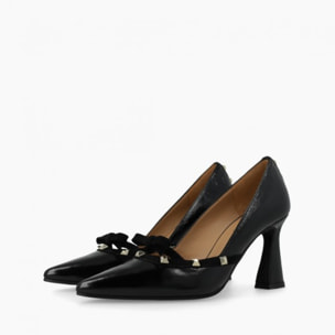 ZAPATOS DE SALÓN NEGROS RERIS