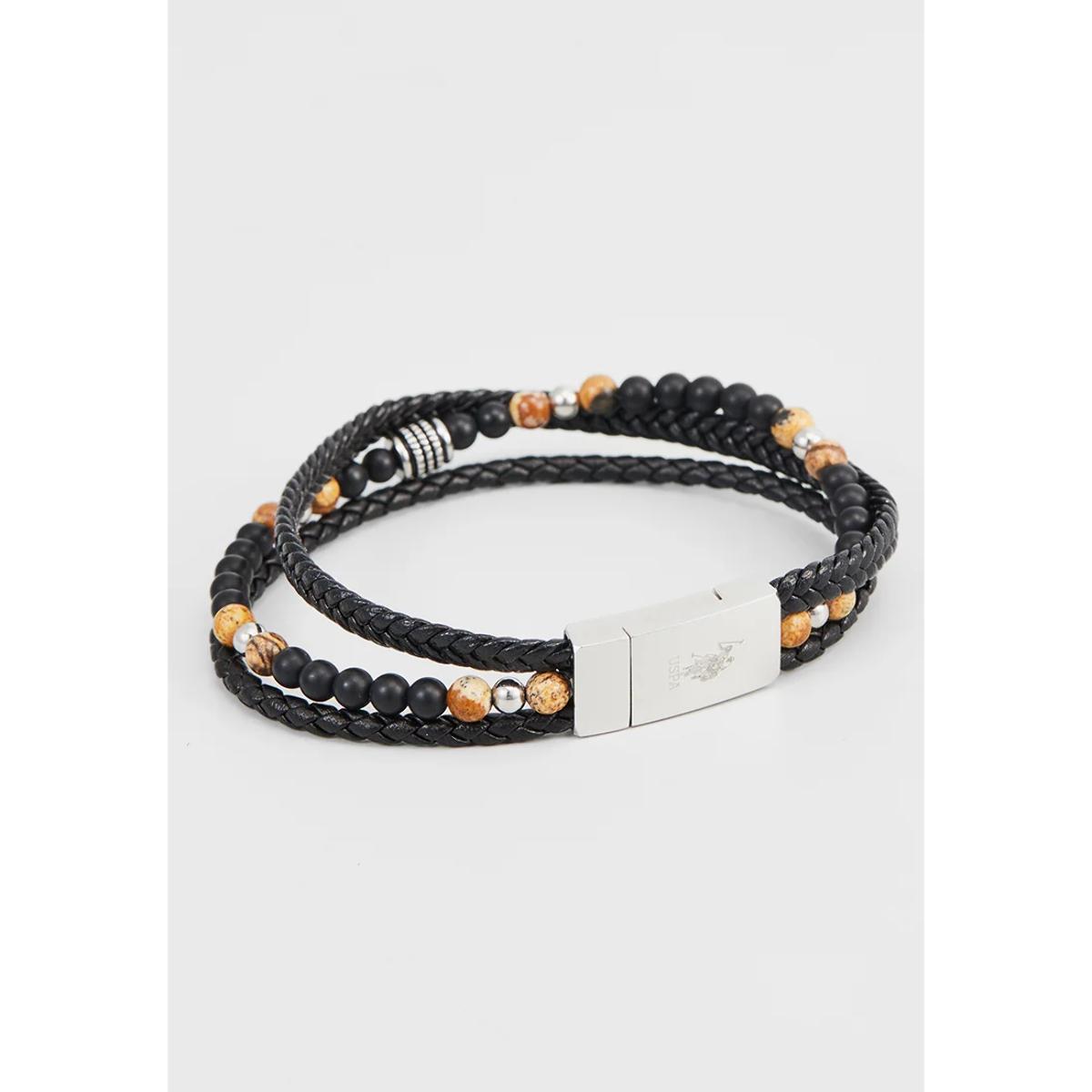 Bracciale U.S. Polo Assn. In pelle