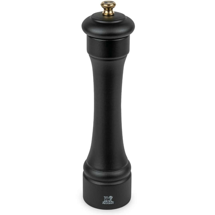 Moulin à poivre bois noir mat 22 cm Hostellerie
