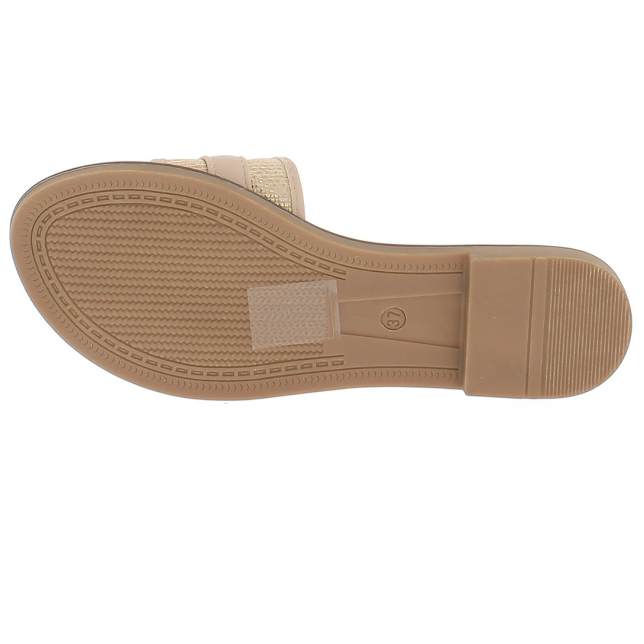 Marina Galanti Scarpe Donna Flat Slippers with Gold Horsebit MG 1E161 Gold