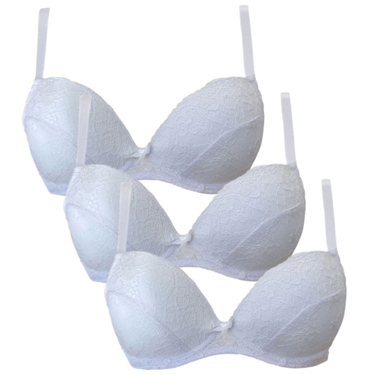 3 Reggiseni Donna Coconuda Art. Gardenia Coppa B